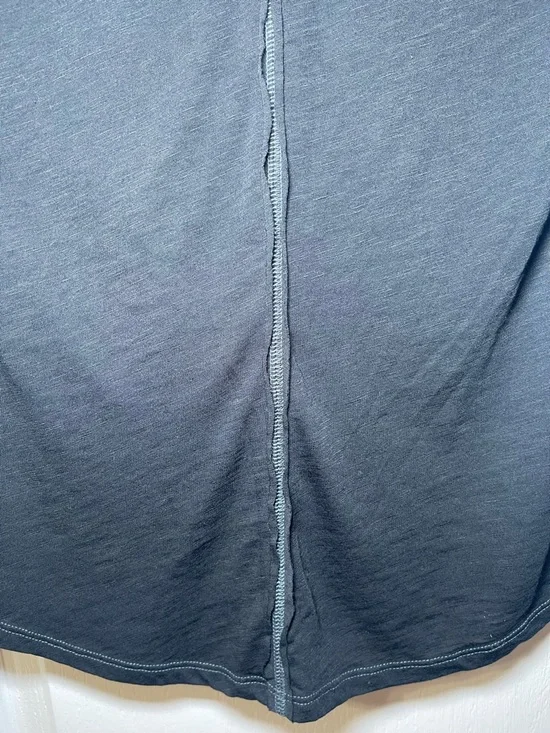 Free People We The Free Women’s Black V-Neck Short Sleeve Top Size Medium - Picture 7 of 10